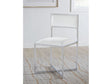 Amalfi X-Base Chair in White Leather (Set of 2) by Modus Furniture at Eve Furniture