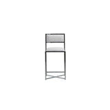 Amalfi X-Base Counter Stool in White Leather (Set of 2) by Modus Furniture at Eve Furniture