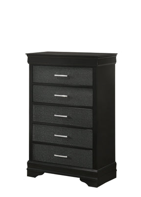 Amalia Black Chest by Crown Mark at Eve Furniture