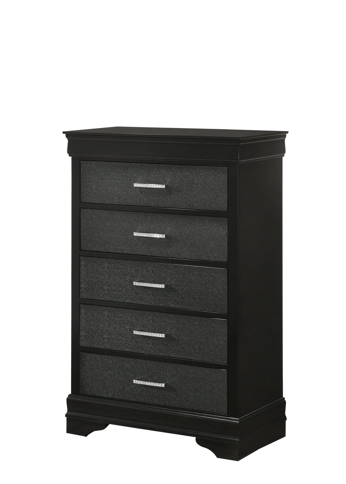 Amalia Black Panel Youth Bedroom Set by Crown Mark at Eve Furniture