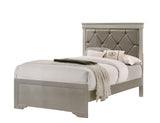 Amalia Champagne Silver Panel Youth Bedroom Set by Crown Mark at Eve Furniture