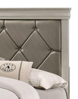 Amalia Champagne Silver Panel Youth Bedroom Set by Crown Mark at Eve Furniture