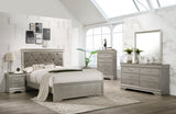 Amalia Champagne Silver Panel Youth Bedroom Set by Crown Mark at Eve Furniture