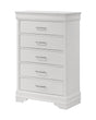 Amalia White Chest by Crown Mark at Eve Furniture