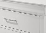 Amalia White Dresser by Crown Mark at Eve Furniture