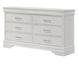 Amalia White Dresser by Crown Mark at Eve Furniture