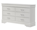 Amalia White Dresser by Crown Mark at Eve Furniture