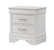 Amalia White Nightstand by Crown Mark at Eve Furniture