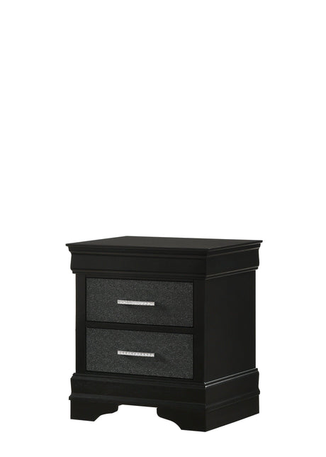 Amalia Black Panel Youth Bedroom Set by Crown Mark at Eve Furniture