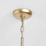 Amanda White Beaded Chandelier by Classic Home at Eve Furniture