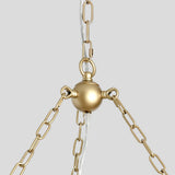 Amanda White Beaded Chandelier by Classic Home at Eve Furniture