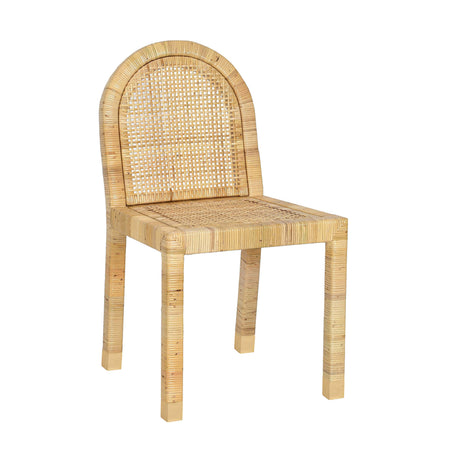 Amara Cream Linen Arched Dining Chair by TOV Furniture at Eve Furniture