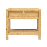 Amara Natural Rattan Nightstand by TOV Furniture at Eve Furniture