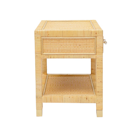Amara Natural Rattan Nightstand by TOV Furniture at Eve Furniture