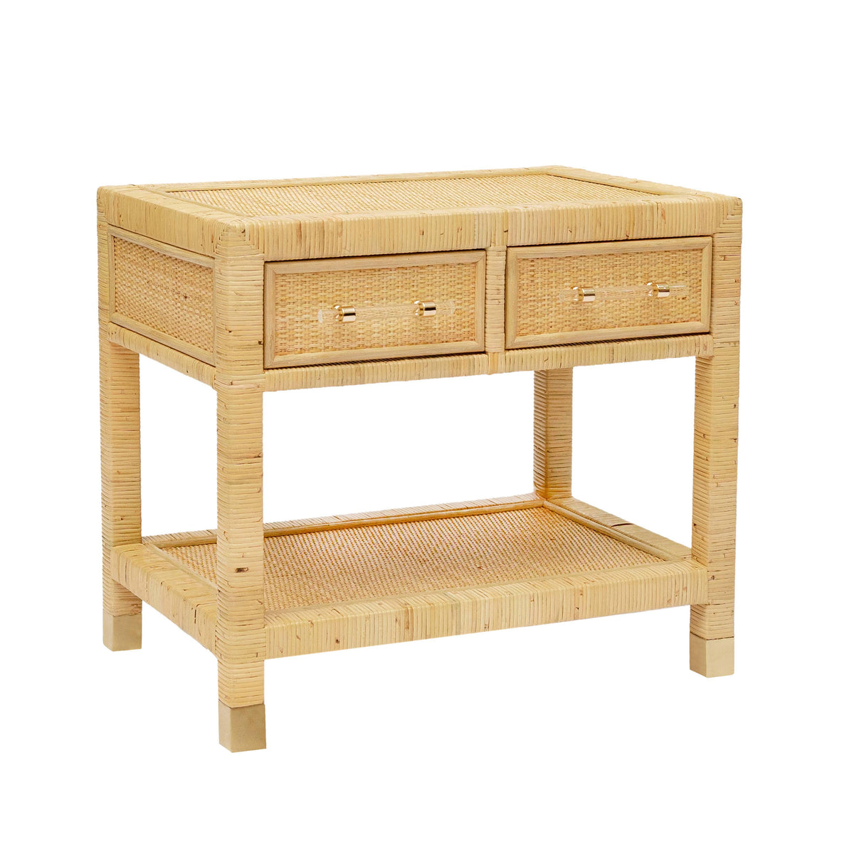 Amara Natural Rattan Nightstand by TOV Furniture at Eve Furniture