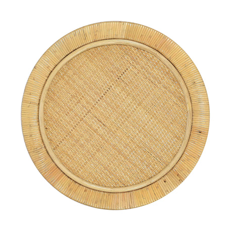 Amara Natural Rattan Side Table by TOV Furniture at Eve Furniture