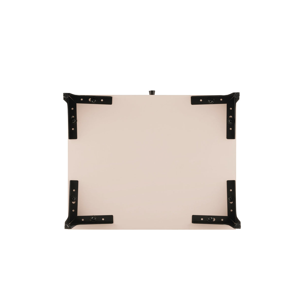 Amara Nightstand in Pale Rose and White by Manhattan Comfort at Eve Furniture