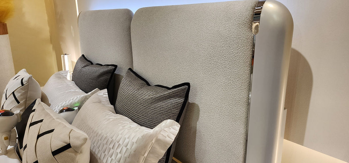 Amara White Panel Bedroom Set by New Era Innovations at Eve Furniture