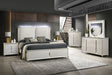 Amara White Panel Bedroom Set by New Era Innovations at Eve Furniture