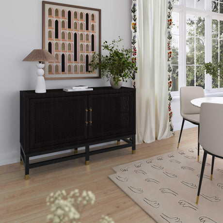 Amara Woven Rattan Buffet by TOV Furniture at Eve Furniture