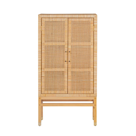 Amara Woven Rattan Cabinet by TOV Furniture at Eve Furniture