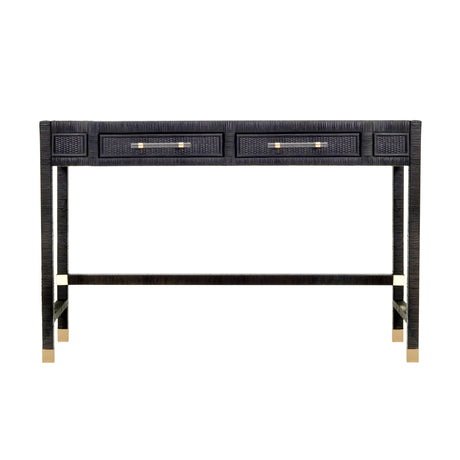 Amara Woven Rattan Desk by TOV Furniture at Eve Furniture