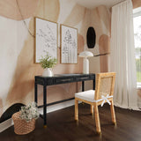 Amara Woven Rattan Desk by TOV Furniture at Eve Furniture
