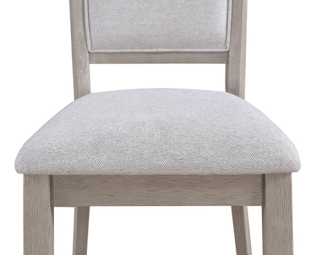 Amara Driftwood 5-Piece Round Dining Set by Crown Mark at Eve Furniture