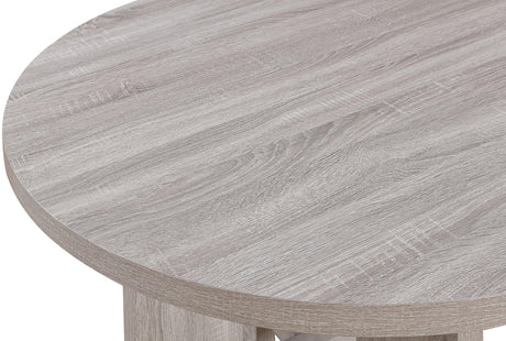 Amara Driftwood 5-Piece Round Dining Set by Crown Mark at Eve Furniture
