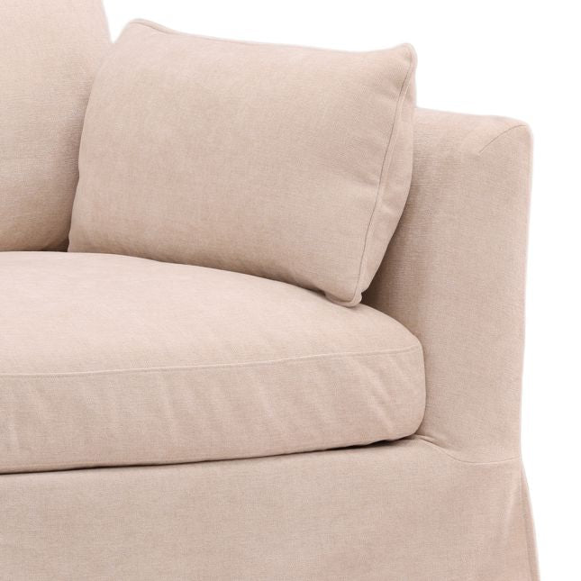 Amarae Cream Sofa by Dovetail at Eve Furniture