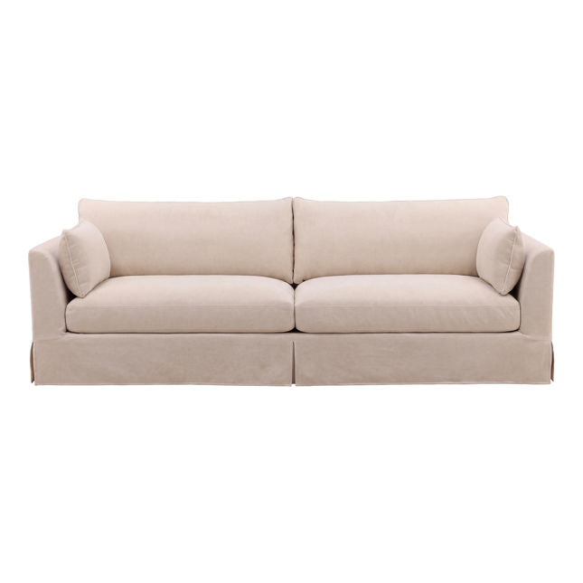 Amarae Cream Sofa by Dovetail at Eve Furniture