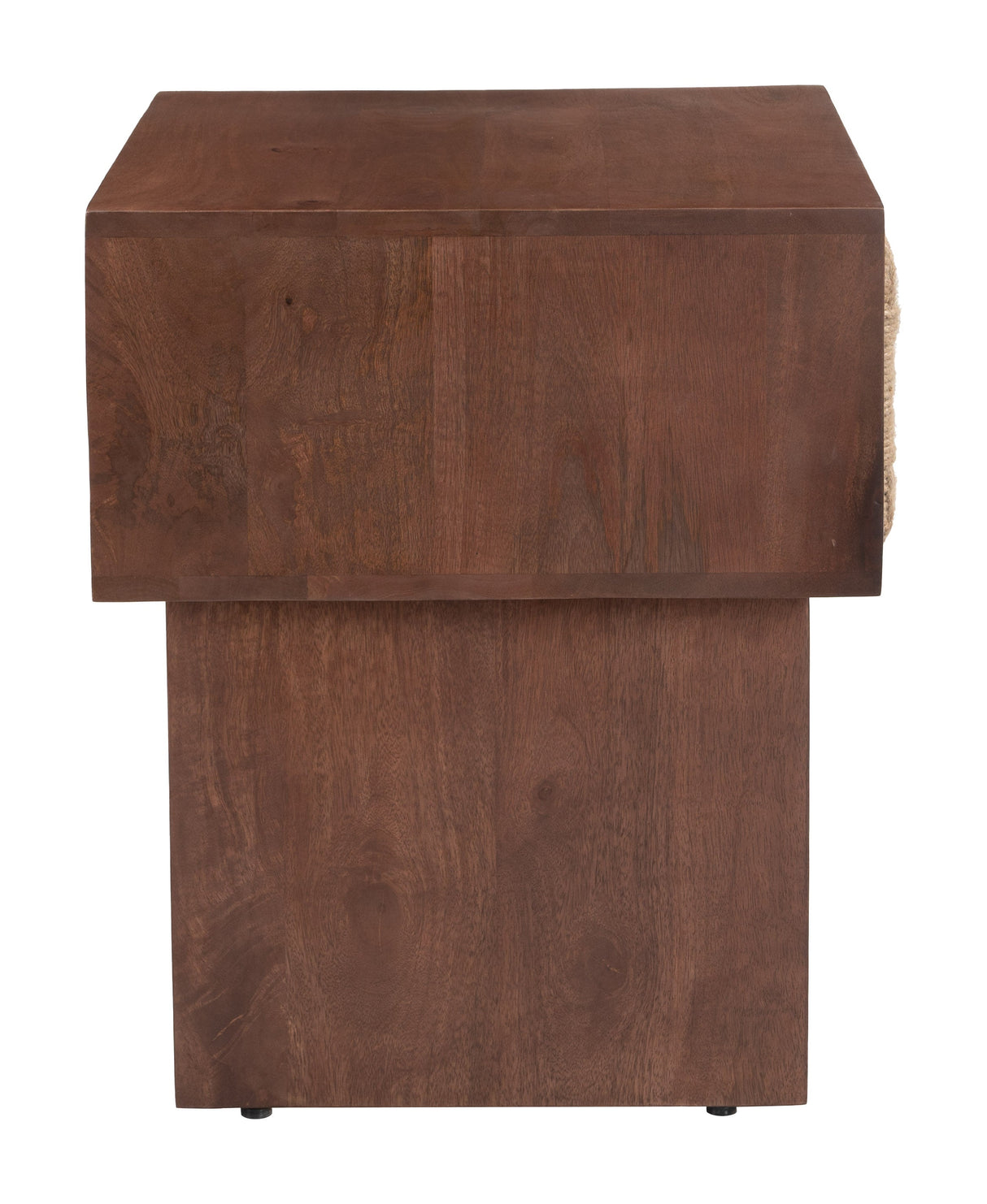Amaria Natural & Walnut Nightstand by Zuomod at Eve Furniture