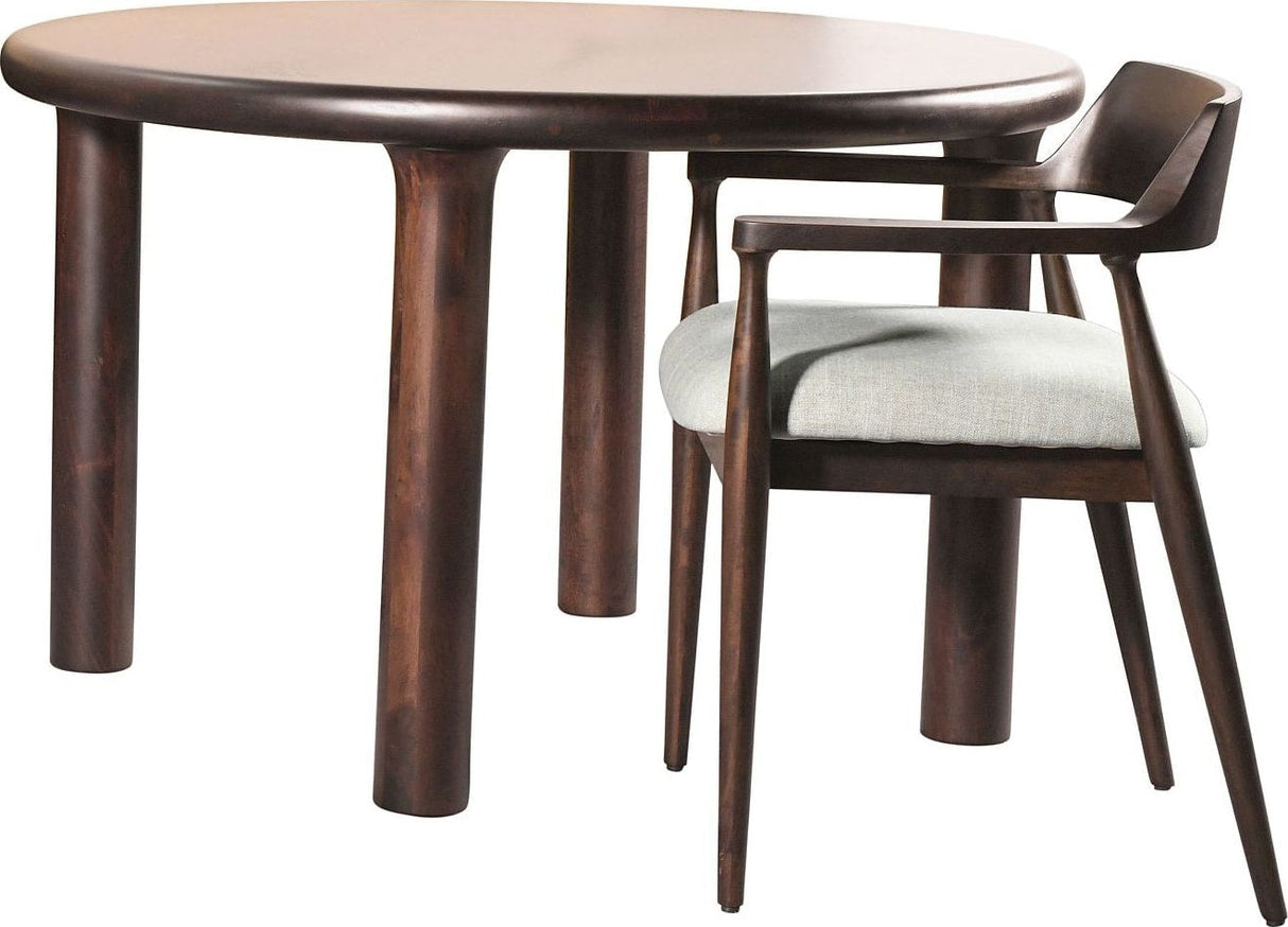 Amaroo Honey Date Solid Mango Dining Table by Modus Furniture at Eve Furniture