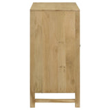 Amaryllis Natural Rectangular 2-Door Accent Cabinet