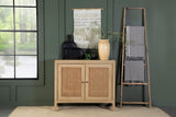 Amaryllis Natural Rectangular 2-Door Accent Cabinet