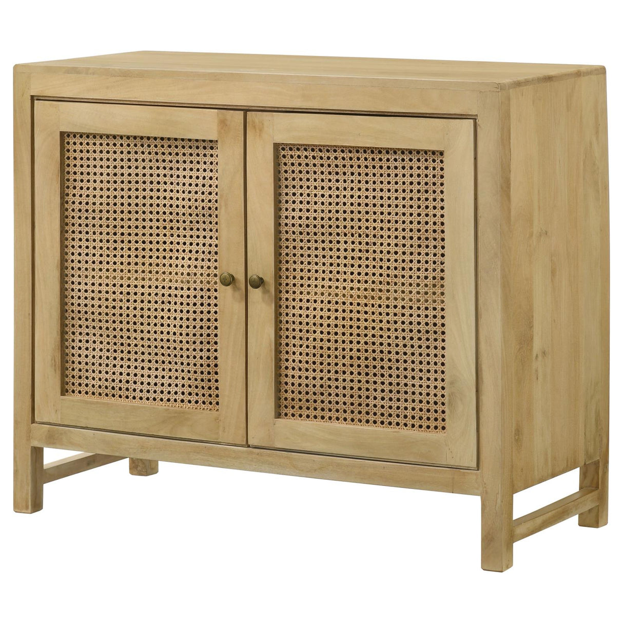 Amaryllis Natural Rectangular 2-Door Accent Cabinet