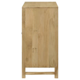 Amaryllis Natural Rectangular 2-Door Accent Cabinet