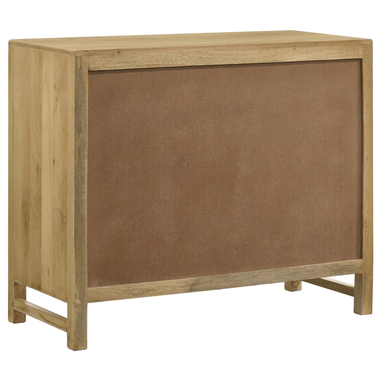 Amaryllis Natural Rectangular 2-Door Accent Cabinet