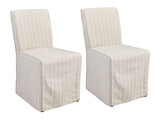 Amaya Beige Upholstered Dining Chair (Set of 2) by Classic Home at Eve Furniture