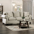 Amaya Cream Sofa by Furniture of America at Eve Furniture
