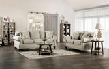 Amaya Cream Loveseat by Furniture of America at Eve Furniture