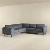Amber Grey Fabric Sectional Corner Sofa by Ashcroft Imports at Eve Furniture