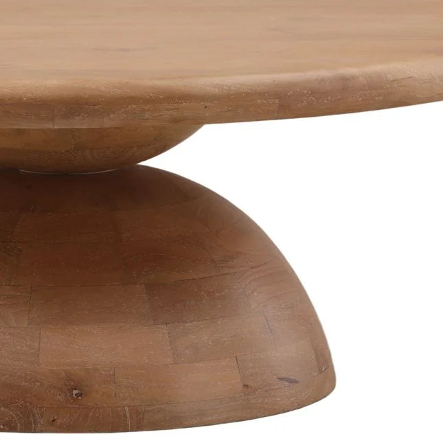 Amberlyn Light Natural Coffee Table by Dovetail at Eve Furniture