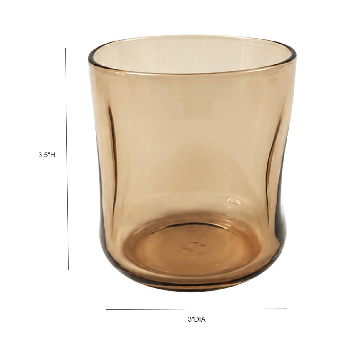 Ambre Drinking Glass - Set of 4 by TOV Furniture at Eve Furniture