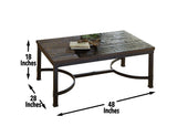 Ambrose 3-Piece Set (Cocktail & 2 End Tables) by Steve Silver at Eve Furniture
