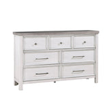 Ambrose Antique White/Gray Dresser by Homelegance at Eve Furniture