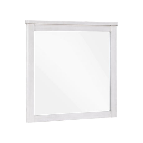 Ambrose Antique White/Gray Mirror by Homelegance at Eve Furniture