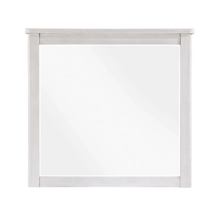 Ambrose Antique White/Gray Mirror by Homelegance at Eve Furniture