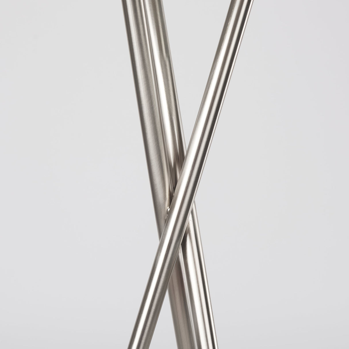 Ambrose Silver Metal W/Beige Fabric Shade Floor Lamp by Mercana at Eve Furniture