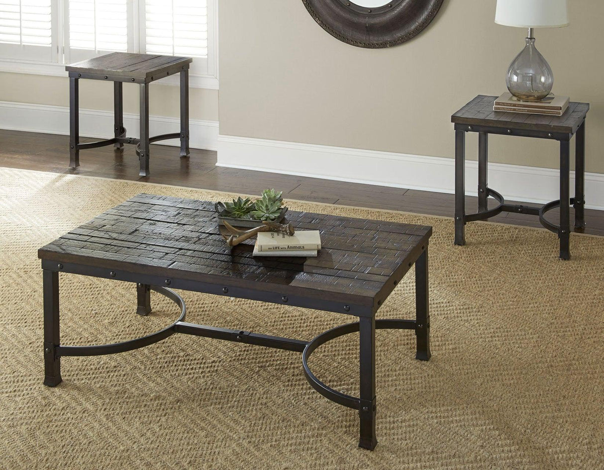 Ambrose Square End Table by Steve Silver at Eve Furniture